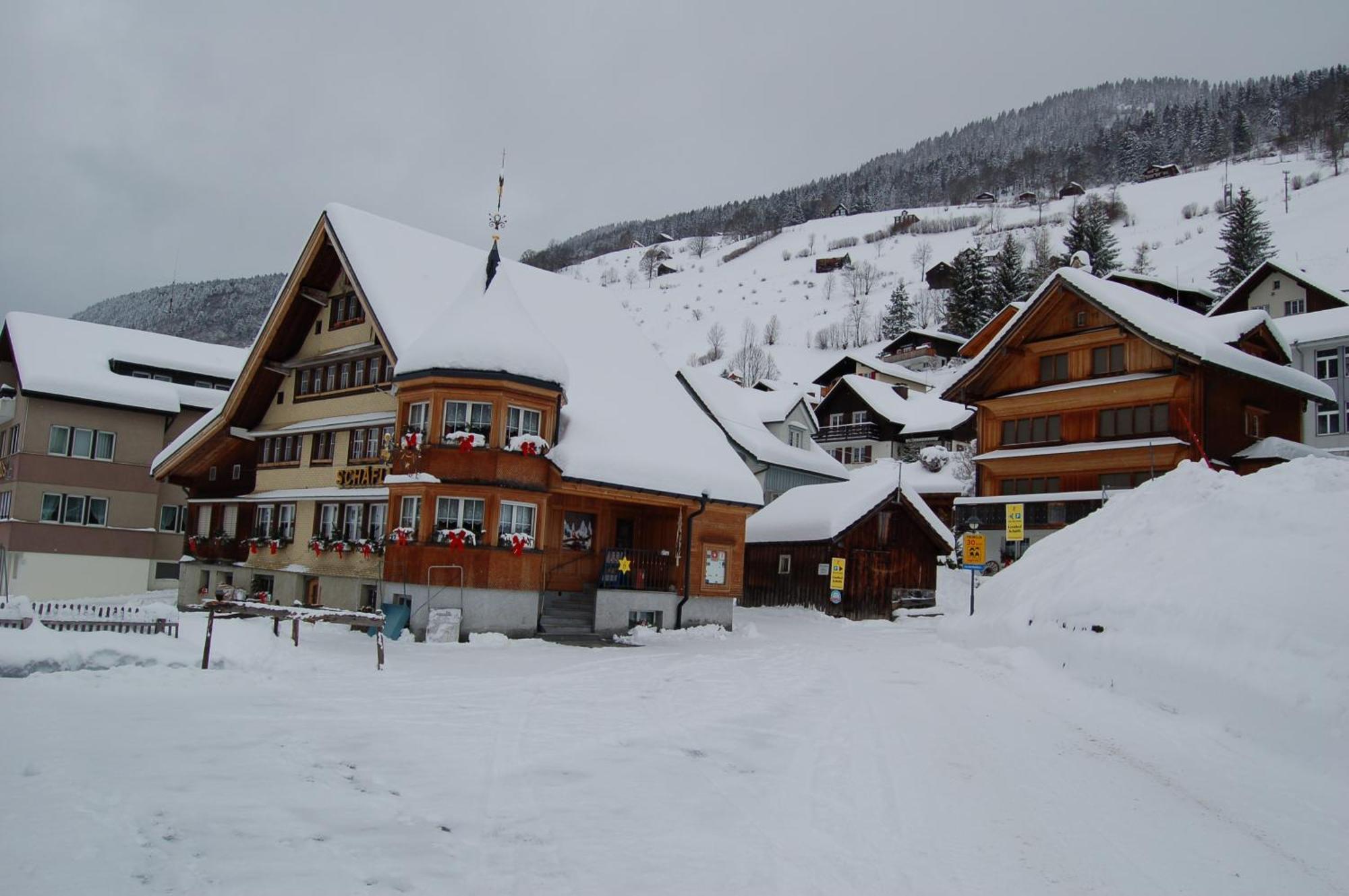 Gasthaus Schaefli Alt St. Johann エクステリア 写真