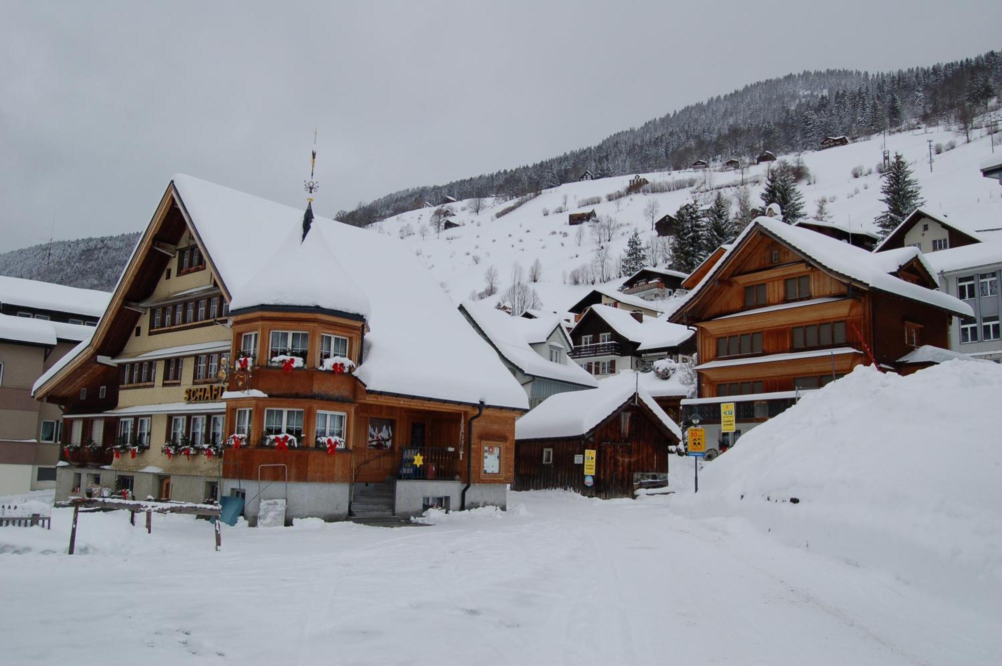 Gasthaus Schaefli Alt St. Johann エクステリア 写真