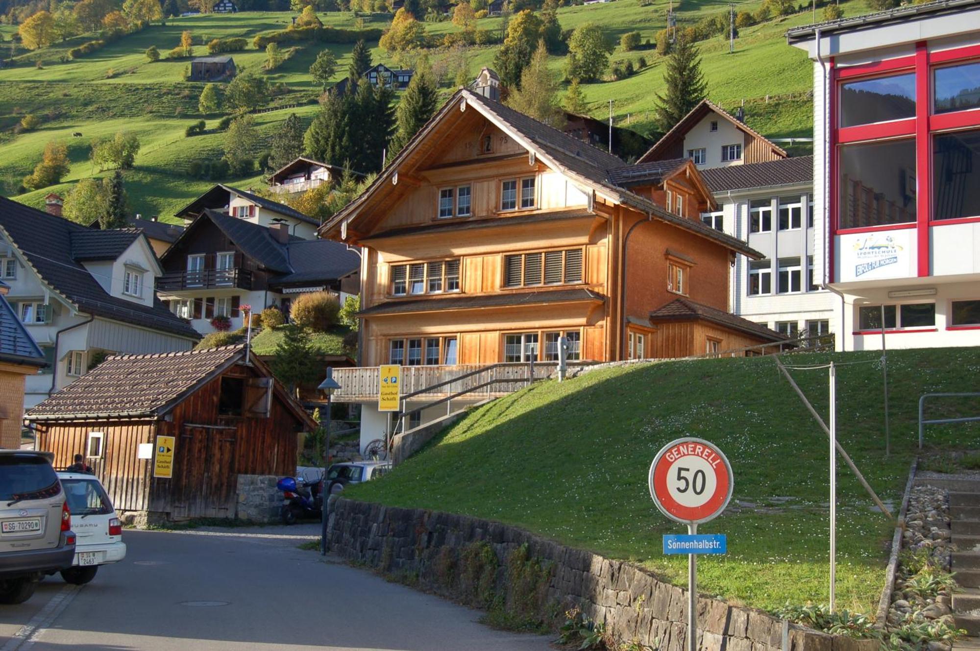 Gasthaus Schaefli Alt St. Johann エクステリア 写真