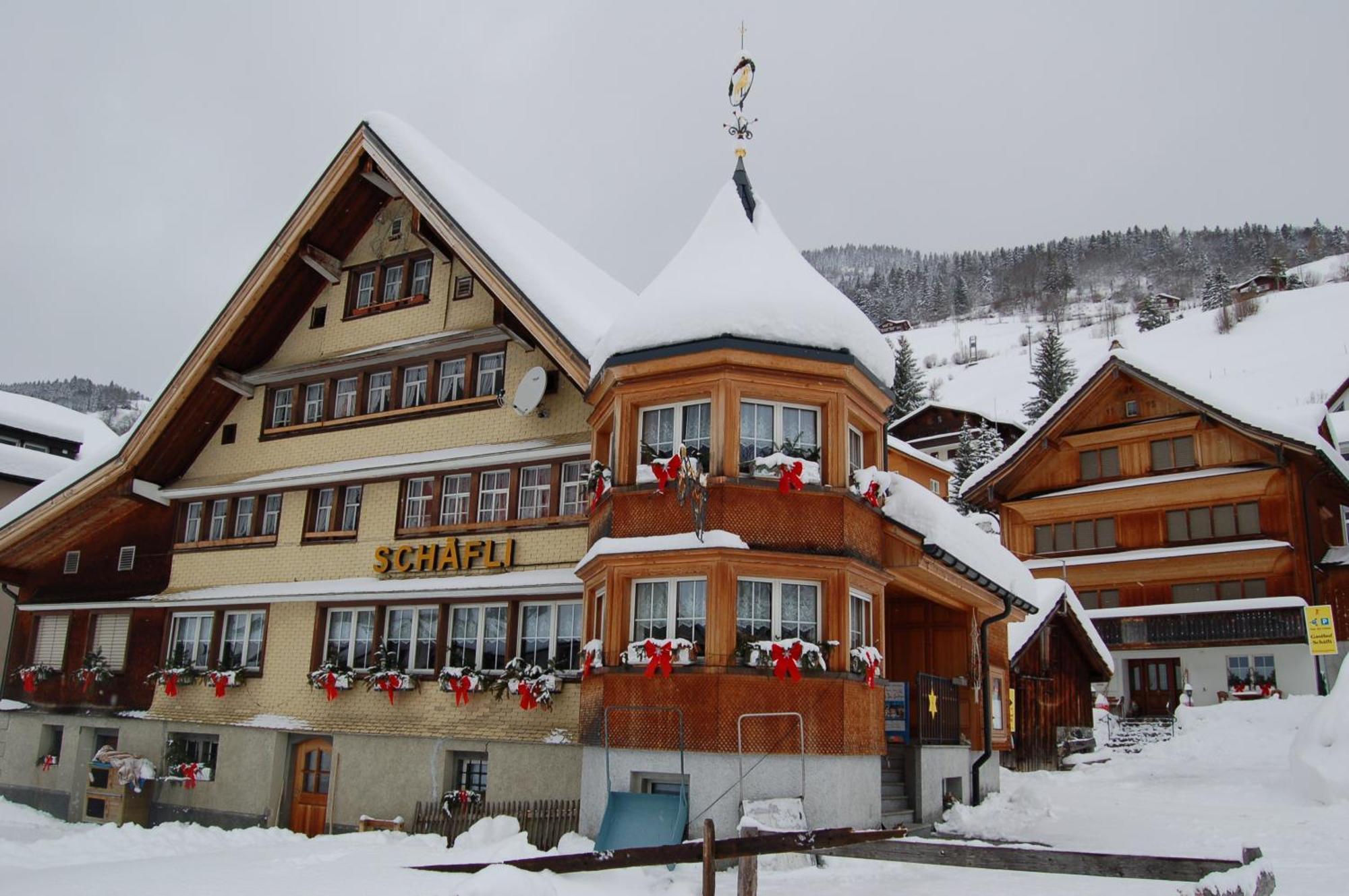 Gasthaus Schaefli Alt St. Johann エクステリア 写真