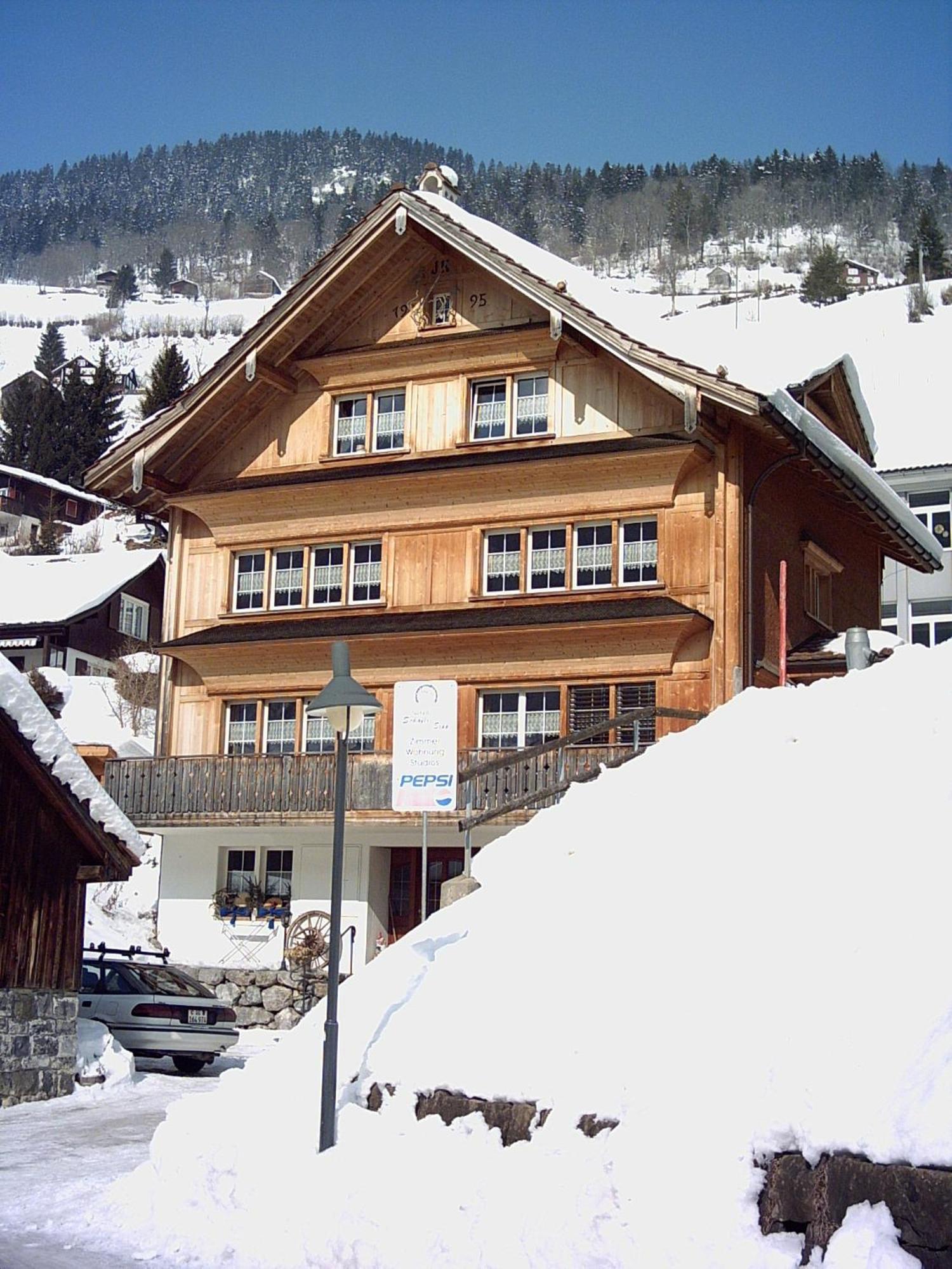 Gasthaus Schaefli Alt St. Johann エクステリア 写真